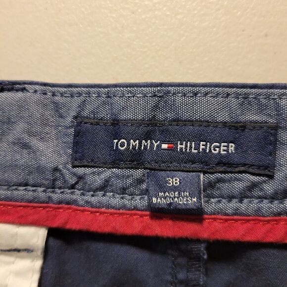 Tommy Hilfiger shorts men's 38 Pre-owned dark blue - Picture 5 of 8